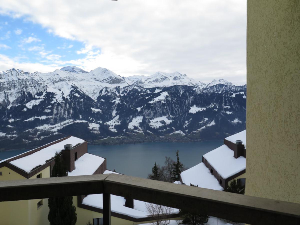 Swiss Seeblick Apartment Mit Hotelanbindung Беатенберґ Екстер'єр фото